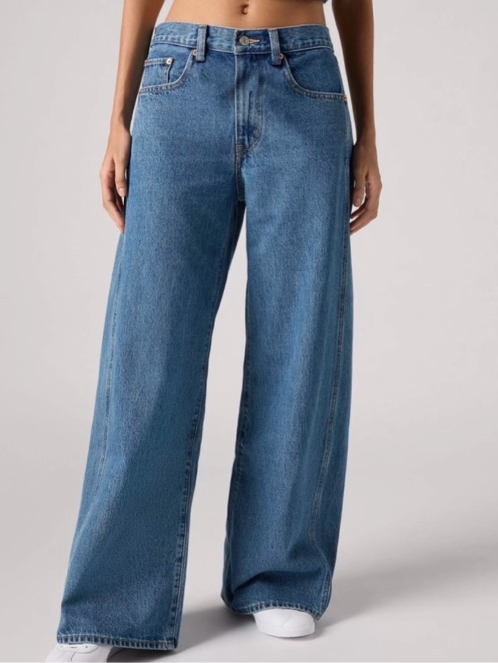 Levi's Premium XL Baggy Straight Seamed Jeans Size 29